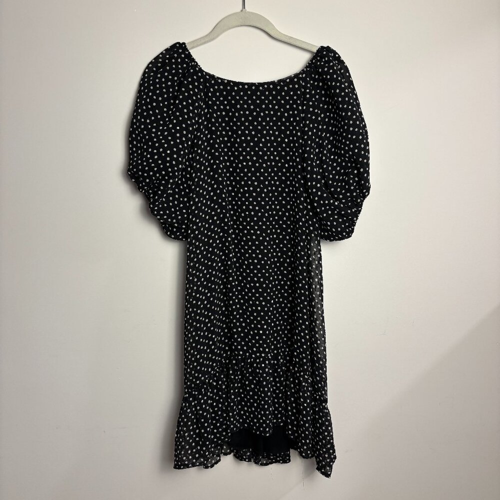 NASTY GAL COLLECTION Dotted Midi Dress